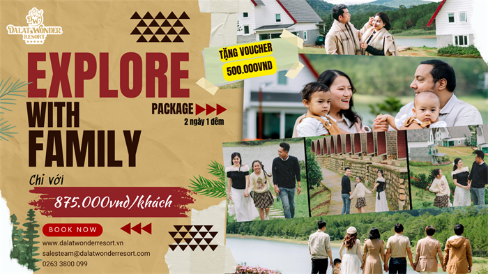 🎁ĐẶT NGAY KỲ NGHỈ GIA ĐÌNH - TẶNG NGAY VOUCHER 500K!